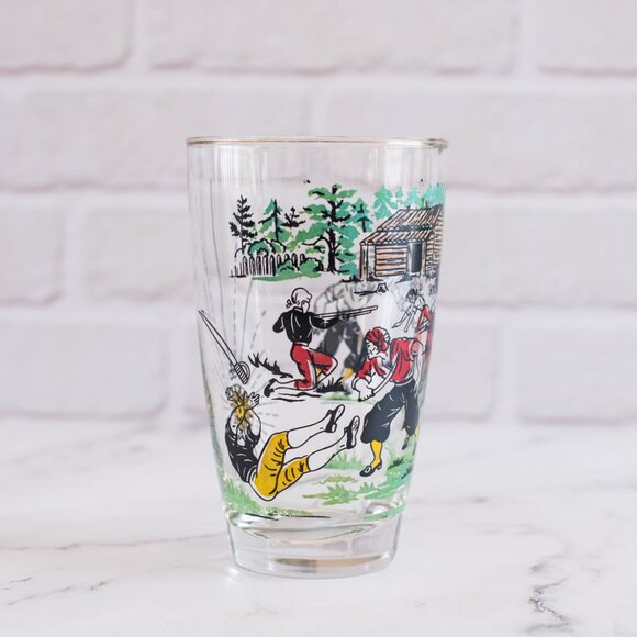 Vintage Libbey Treasure Island Glass – Gold Rim (Used Condition) - Picture 1 of 5